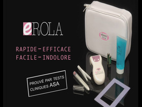 Epilation - Système roller électrolyse "Erola"