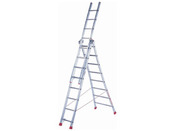 Echelle transformable 3 plans "PT3" - Aluminium - 2.75/6.10 m