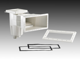 Filtration piscine - Skimmer standard 15 litres - D�bit recommand� 5 m/h3 