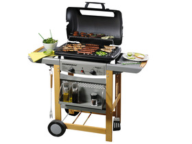 Barbecue gaz "Ventura Woody" - 7 kW