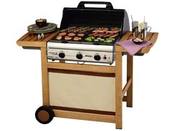 Barbecue gaz "Adélaïde 3 Woody L" - 14 kw
