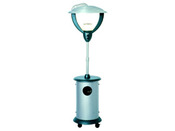 Parasol chauffant jardin  tête pivotante "Sun force L + "