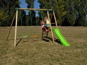 Portique bois "Skapy" - 4 agrès - 2.35 m