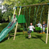Portique bois Soulet "Popa" - 4 agrès - H : 2.50m