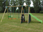 Portique bois Soulet  "Peace River" - 5 agrès - H:2.35m