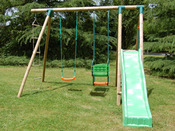 Portique bois Soulet  "Sandovo" - 4 agrés - H:2.35 m