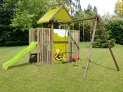 Portique bois Soulet " Ptit Chatenay"  - 6 Agrès - H: 2,35 m