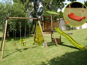 Portique bois Soulet "Lombarde" - 5 agrès - H:2.35 m