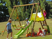 Portique bois Soulet " Popa 2 " - 4 agrés - H 2.50 m