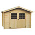 Abri jardin bois  - 8.88 m² - 2.98 x 2.98 x 2.32 m - 28 mm
