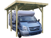Carport camping car - 25 m² - 7.60 x 3.40 x 3.70 m