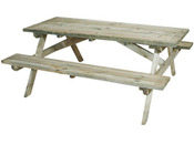 Table de jardin"First" - dimensions : 180 x 150 x 70 cm