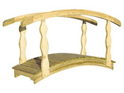 Pont "Québec" petit modèle 182 x 74 x 110 cm JARDIPOLYS