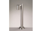 Eclairage de jardin - en inox - H 51 cm