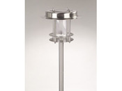 Eclairage de jardin "Sun borne" - en inox - H 52 cm 