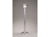Eclairage de jardin "Aalborg borne galva" - en acier - H 70 cm