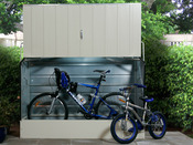 Abri jardin métal "Cyclo Protect" - 2.61 m² - 1.33 x 1.96 x 0.89 m