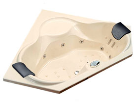 Baignoire balnéo hydromassante 