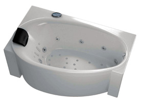 Baignoire balnéo hydromassante 
