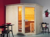 Sauna "RELAX Angle Grand" 4 places 237 x 208 x 200cm 