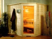 Sauna "Wellfun Angle" 4 places 206 x 206 x 205 cm