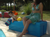 Coffre jardin - 0.30 m3 - 1.35 x 0.50 x 0.45 m