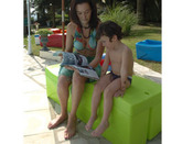 Coffre jardin - 0.30 m3 - 1.35 x 0.50 x 0.45 m