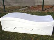 Coffre jardin - 0.30 m3 - 1.35 x 0.50 x 0.45 m