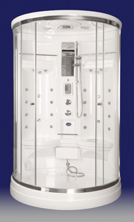 Cabine de douche intégrale "Revital Atlantic Pleassure" 110 x 140 x 215 cm