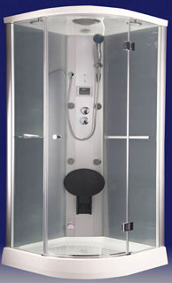 Cabine de douche Hammam "Révital Excellent Glasses" 100 x 100 x 229 cm