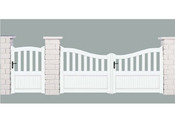 Portail PVC "Palmyre" 3.00 m