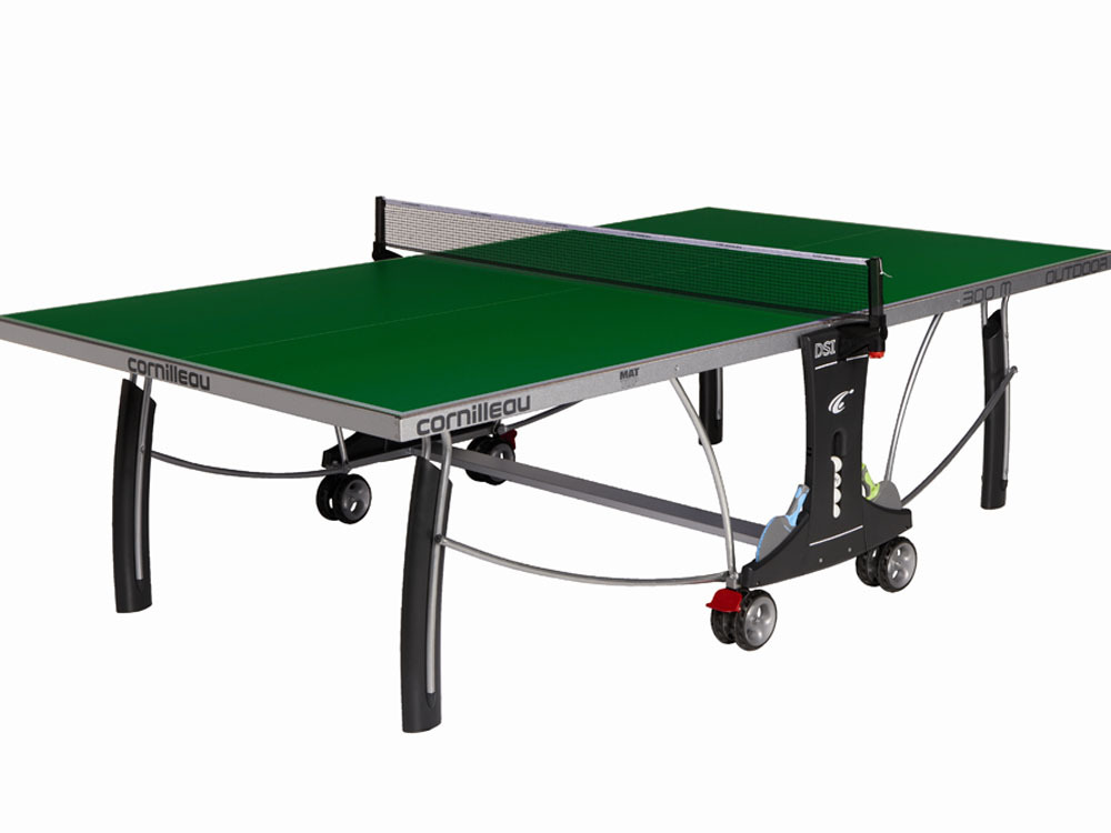 Table De Ping-pong Intérieure Tectonic Pliable - Fabriqué En France - Pour Débutants Et Amateurs