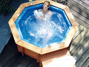 Spa rond "Octaspa" 3 places diamètre: 1.73 m 600 l