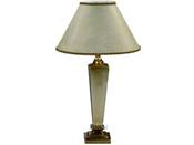 Lampe avec abat jour décoré "Saturno"