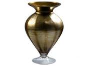 Vase en verre décoré "Saturno"