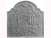 Plaque de cheminée classique "Cupidon" 