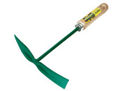 Petite serfouette panne et langue Verte - manche bois
