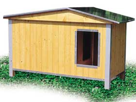 Niche Confort Medium Toit 2 Pans 1.60 x 0.75 x 0.75 m 
