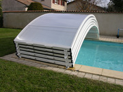 Abri télescopique pour piscine