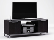 Meuble TV rectangulaire "Twix" - MDF - Ebène
