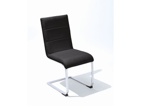 4 Chaises Righty L 45 x h 93 x p 59 noir