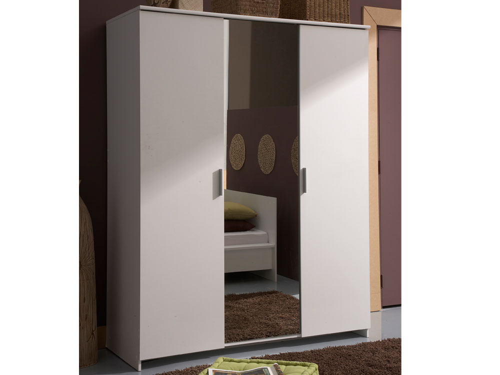 armoire trois portes coulissantes armoire quot esther quot 3 portes 1 miroir 39892 armoire trois portes coulissantes armoire quot esther quot 3 portes 1 miroir 39892