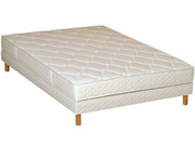Ensemble Matelas mousse "Hélios" et Sommier tapissier "LM" - 140 x 200 cm