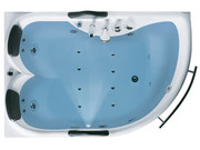 Baignoire baln�o hydromassante "Dream" biplace 183 x 122 x 84cm
