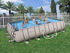 Piscine autoportante en kit rectangle "Fast Set"  6.71 x 3.96 x 1.32 m