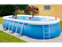 Piscine autoportante en kit tubulaire ovale "Tropea 650" - 6.45 x 3.60 x 1.25 m