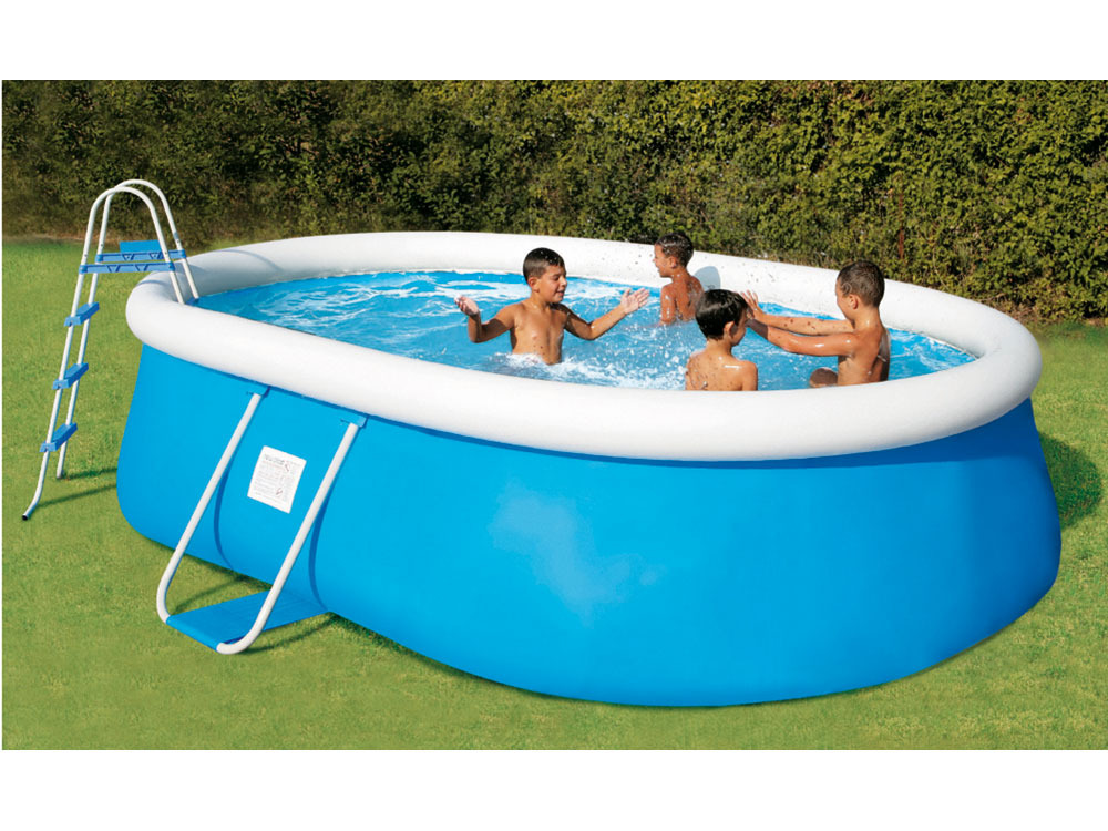 piscine gonflable ovale