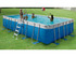 Piscine autoportante en kit tubulaire allongée "Prestige 550" - 5.40 x 2.65 x 1.32 m