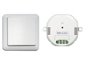 Electricité - Interrupteur mural sans fil + Module On/Off - 1000 W
