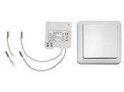 Electricité - Interrupteur mural sans fil + Module variateur ultraplat - 200 W